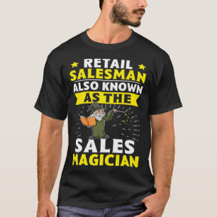 T-shirt Vendeur De Détail Également Connu Sous Le Nom De M