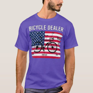 T-shirt Vendeur de vélos Technicien de vélo drôle Cadeau (