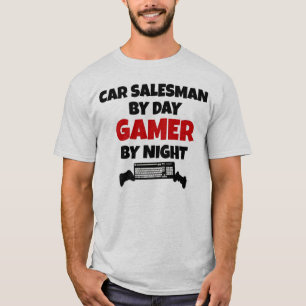 T-shirt Vendeur de voiture par Joueur de jour par nuit