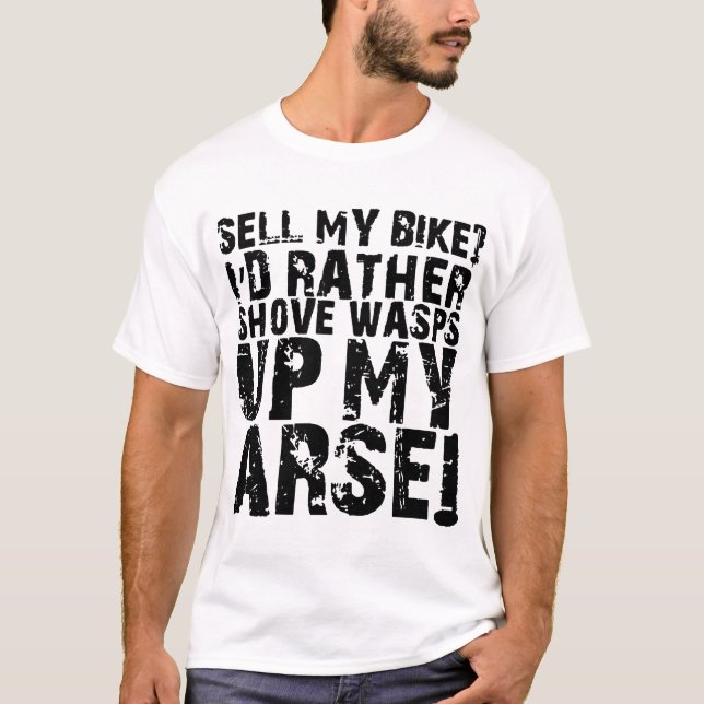T-shirt Vendez le Superbike drôle Moto b de la (Devant)