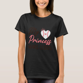 T-shirt Vendez Maman Papa Ma Princesse Porte Des Crampons