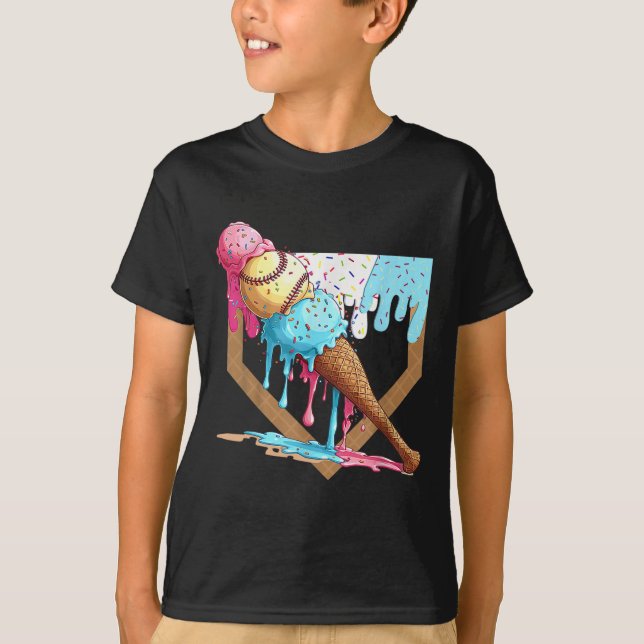 T-shirt Vendre Déchets Pour Garçons Accueil Plaque Crème d (Devant)
