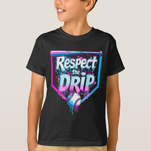 T-shirt Vendre Drip Boys Glace Crème Respect Les Joueurs D