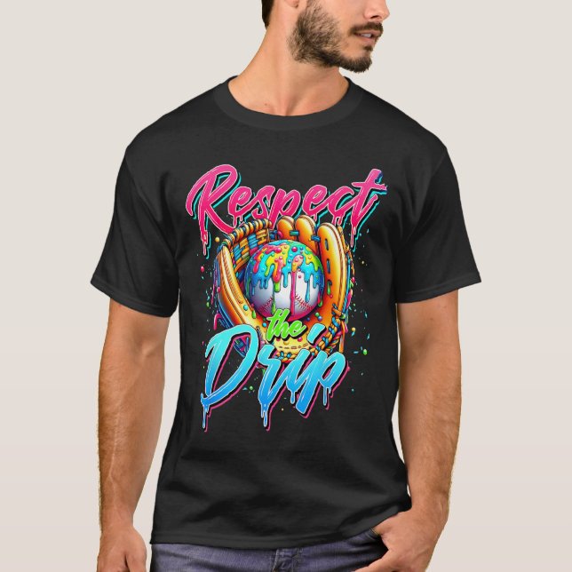 T-shirt Vendre Drip Boys Ice Cream Drip Jeune Respect Le D (Devant)