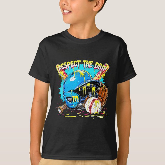 T-shirt Vendre La Déchets Pour Les Garçons La Crème De Gla (Devant)