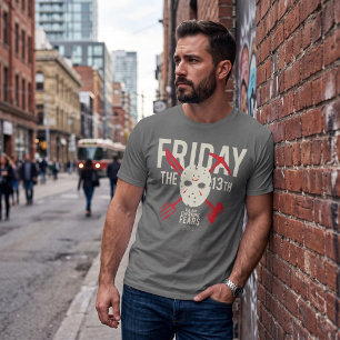 T-shirt Vendredi 13 Armes - Masque de hockey