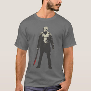 T-shirt Vendredi 13   Jason Voorhees Caractère Art