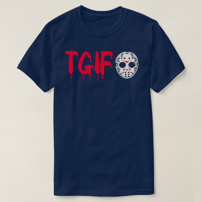 T-shirt Vendredi 13e TGIF (Design devant)