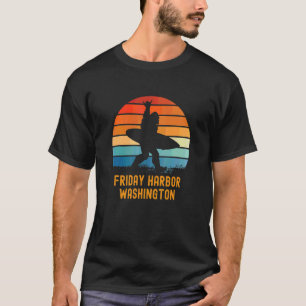 T-shirt Vendredi Harbour Washington Sasquatch Souvenir