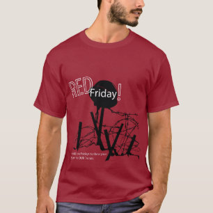 T-shirt Vendredi rouge
