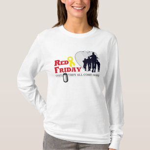 T-shirt Vendredi rouge - jusqu'à eux tous viennent à la
