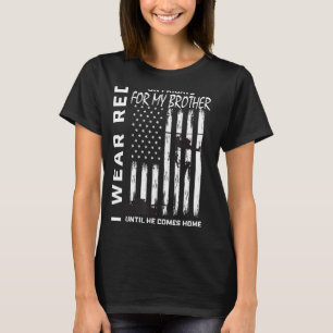 T-shirt Vendredi Rouge Souvenez-vous de tous les Déployés