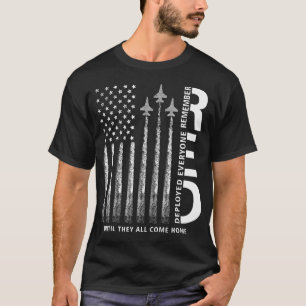 T-shirt Vendredi Rouge Souvenez-vous de tous les militaire