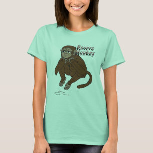 T-shirt Vénérez le singe