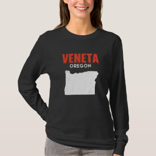 T-shirt Veneta Oregon États-Unis État Amérique Voyage Oreg