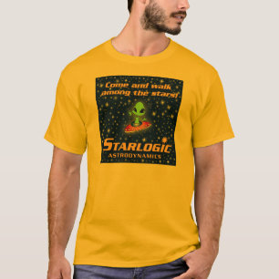 T-shirt Venez et marchez parmi les étoiles