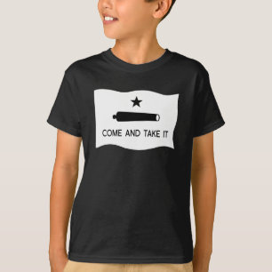 T-shirt Venez il falloir le ~ le Texas de drapeau