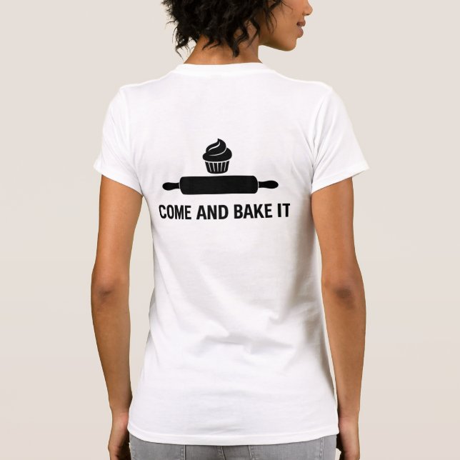 T-shirt Venez le cuire (Dos)