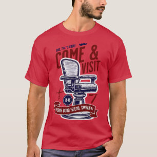 T-shirt Venez rendre visite à votre bon ami Sweeney Todd