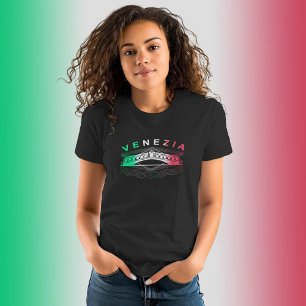 T-shirt Venezia Rialto Bold Lines Femens Slim fit