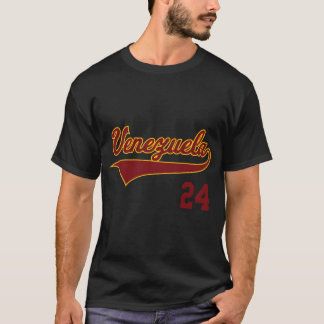 T-shirt Venezuela Baseball Vinotinto Beisbol