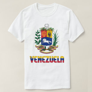 T-shirt Venezuela Drapeau et blason Patriotique