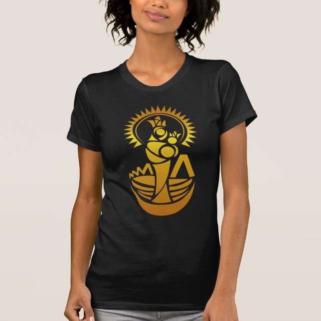T-shirt Venezuela Maracaibo Virgen Chinita Chiquinquira T- (Devant)