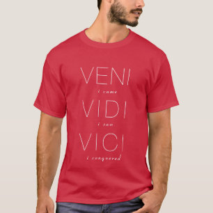T-shirt Veni, Vidi, Vici