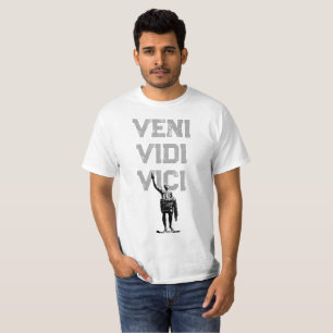 T-shirt Veni Vidi Vici Citation César Motivationnalisme Ho