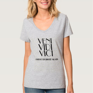 T-shirt Veni Vidi Vici révisé
