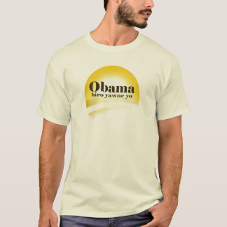 T-shirt "Venir d'Obama. Ouvrez la voie. "T-shirt
