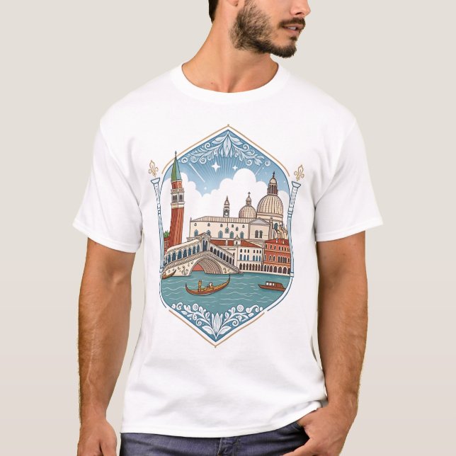 T-SHIRT VENISE (Devant)