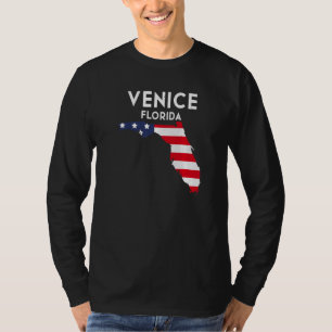 T-shirt Venise Floride États-Unis État Amérique Voyage Flo