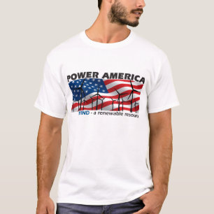 T-shirt VENT de l'Amérique de puissance