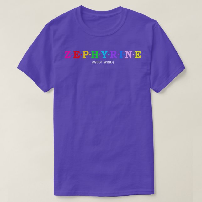 T-shirt Vent Ouest Zephyrine 1 (Design devant)