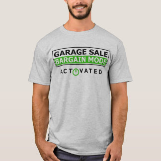 T-shirt vente de garage, mode bonnes affaires, chemise drô