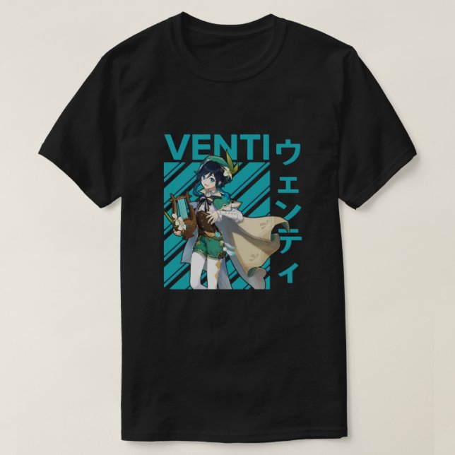T-shirt Venti Genshin Impact Classic (Design devant)