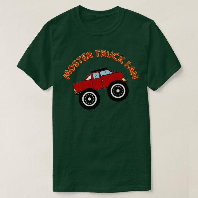 T-SHIRT VENTILATEUR DE CAMION MONSTER (Design devant)