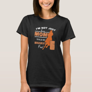 T-shirt Ventilateur de fan Maman Horse Mère Rodéo Baril Ra