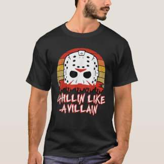 T-shirt Ventilateur de film d'horreur Slasher Hommes Femme