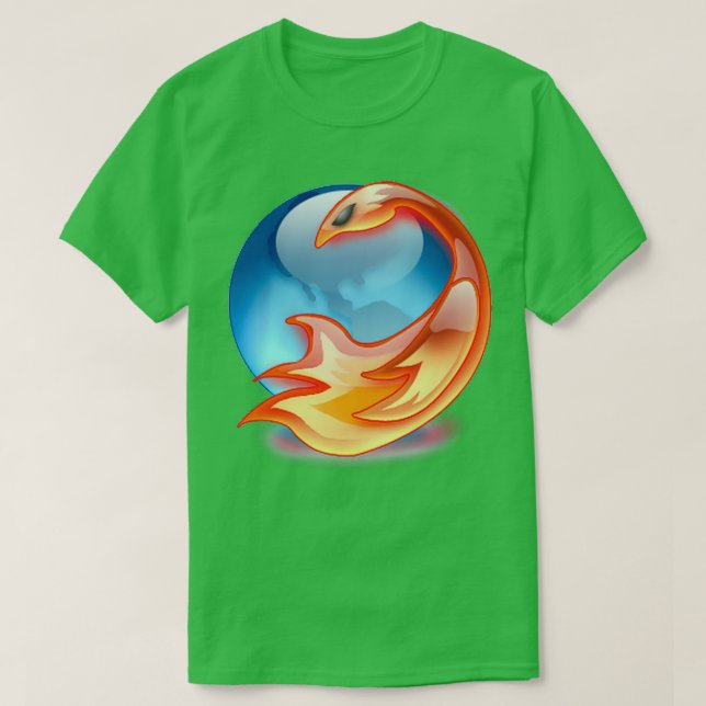 T-SHIRT VENTILATEUR DE FIREFOX (Design devant)