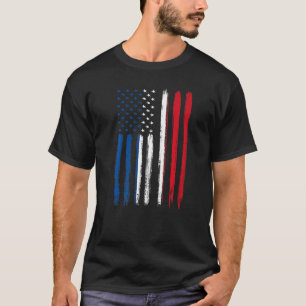 T-shirt Ventilateur de football du drapeau néerlandais de 