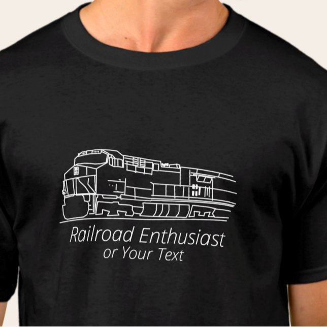 T-shirt Ventilateur de locomotive pour les passionnés du t (Créateur téléchargé)