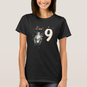 T-shirt Ventilateur de pingouins 9e anniversaire