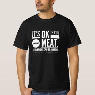 T-shirt Ventilateur de viande Barbecue Grill