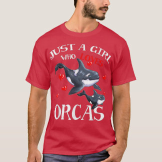 T-shirt Ventilateur D'Orca Mammifères Marins D'Animal De M