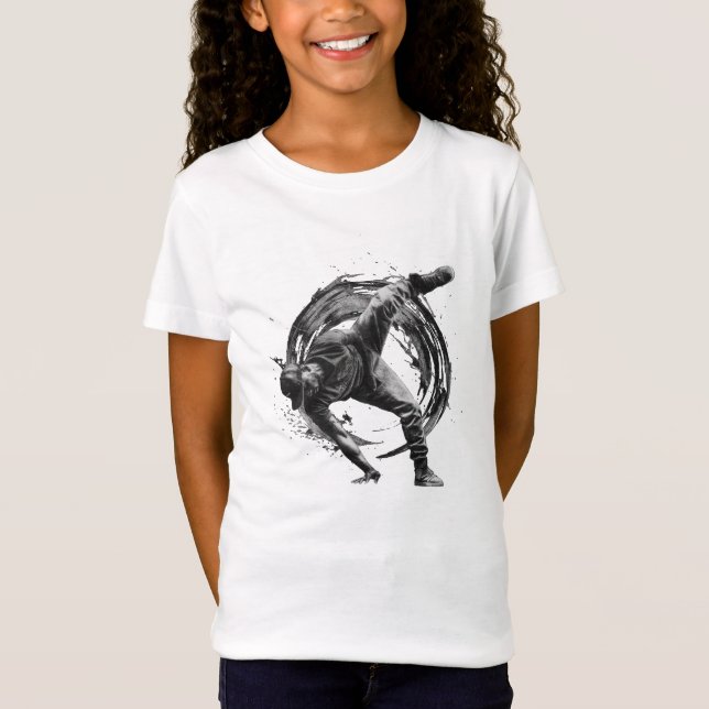 T-Shirt Ventilateur en action, dans le style de plaque d'e (Devant)
