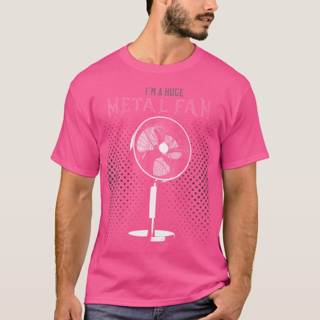 T-shirt Ventilateur métallique lourd Hard Rock (Devant)