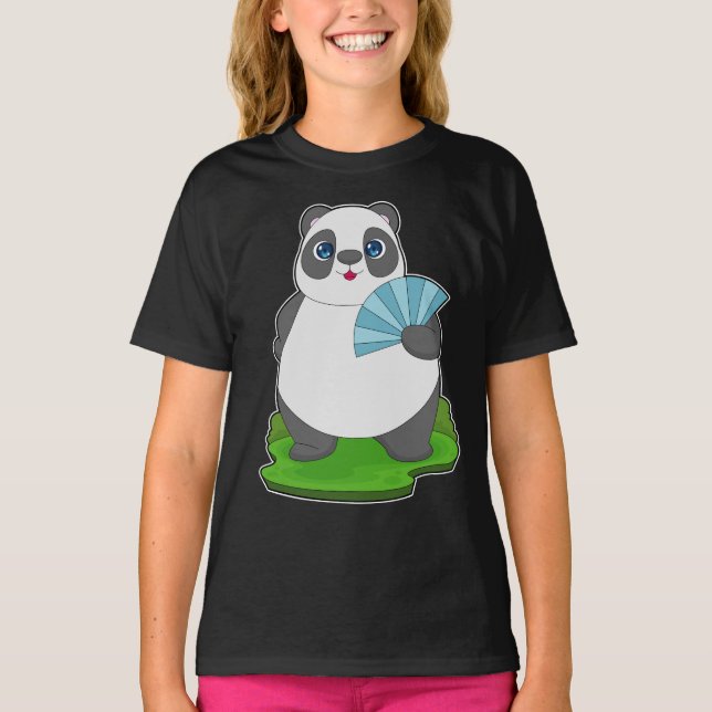 T-shirt ventilateur Panda Hand (Devant)