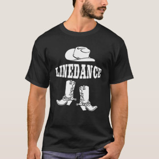T-shirt Ventilateur Western Pays Ligne Danse Cadeau